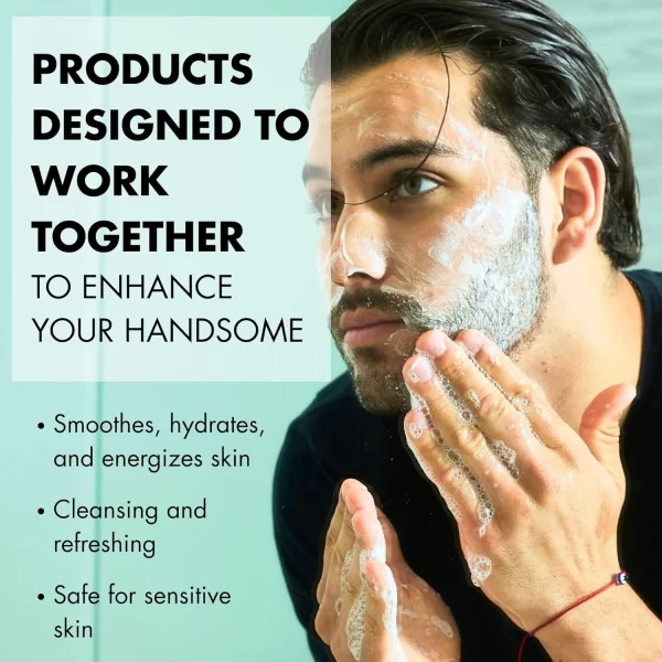 Men’s Skincare Gift Set – 3-Piece - Image 2