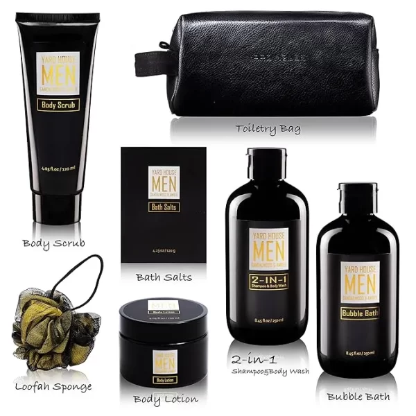 7-Piece Men’s Spa Gift Set - Image 2