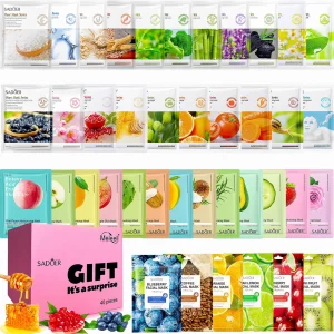 Hydrating Facial Sheet Mask 40-Pack
