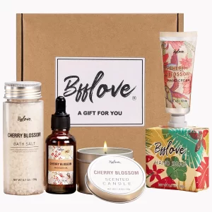 Cherry Blossom Spa Gift Set for Women