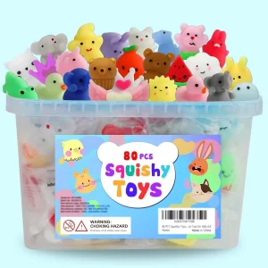 80pcs Squishy Toys for Kids