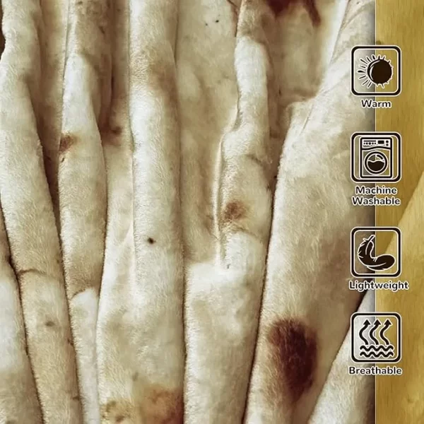Funny Tortilla Blanket - Image 2