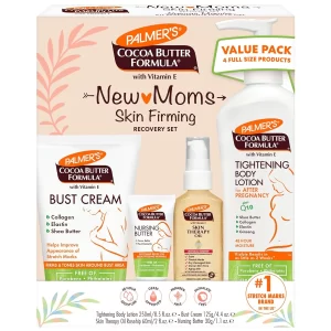 New Mom Skincare Recovery Gift Set – 4-Piece