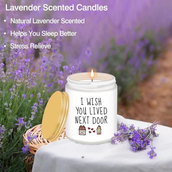 Funny Lavender Scented Candle - Image 2